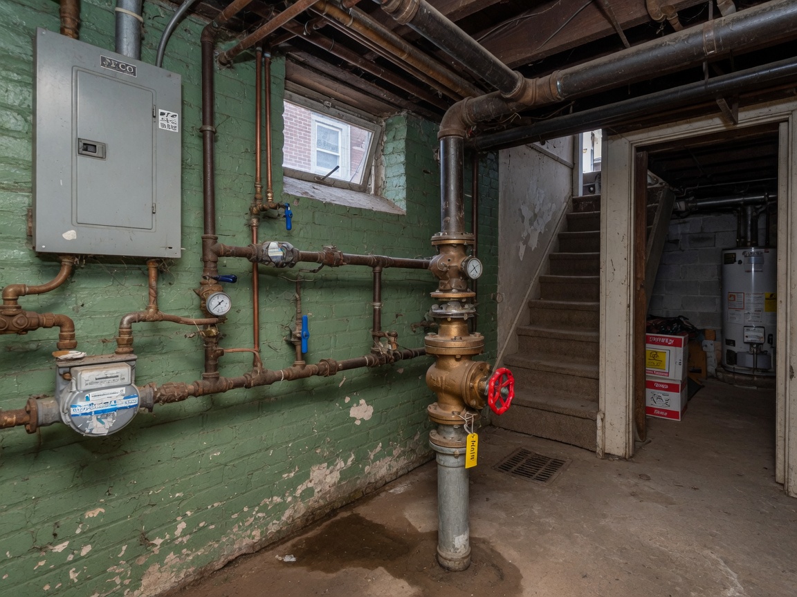Where Is the Main Water Shutoff in a Harrisburg Rowhome?