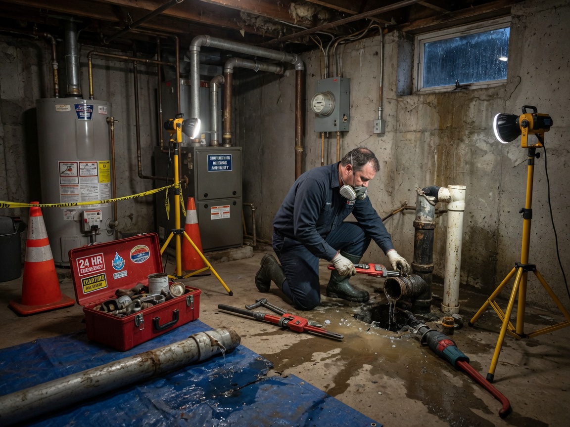 Emergency Plumbing Repair in Harrisburg, PA